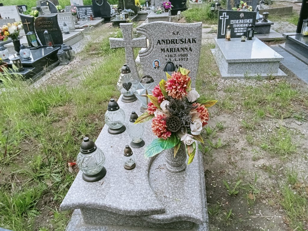 Grób Marianna Andrusiak